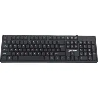Manhattan 179324 toetsenbord Kantoor USB QWERTZ Zwart