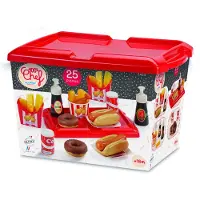 Ecoiffier Jeu d'imitation Coffret hot dog