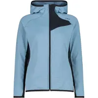 CMP - Women's Jacket Fix Hood 36G1816 - Fleecevest 34, blauw