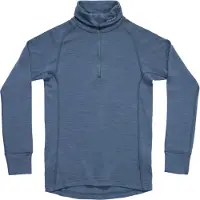 Devold of Norway - Thermokleding - Duo Active Merino 205 Z.Neck M Berry voor Unisex van Wol - Maat XL - Blauw