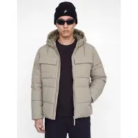 Jack & Jones Puffer Jacket M Bruin