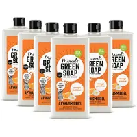 Marcel's Green Soap Afwasmiddel - Sinaasappel & Jasmijn - 6 x 500ml