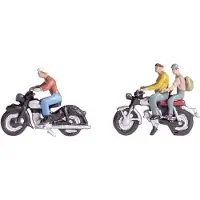 Noch 36904 N Motorrijders figuren Geverfd, Staand