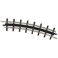 Busch H0f veldbaan rails 12332 Gebogen rails 2 stuk(s)