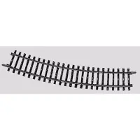Märklin H0 K-rails (zonder ballastbed) 2232 Gebogen rails 10 stuk(s)