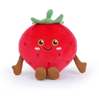 BESITOS Squishies - Aardbei - 19Cm - Knuffel