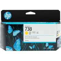 HP Inktcartridge 738 (498N7A) Geel