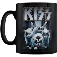 KiSS Kop - Horror Cats Creatures - voor Geen - zwart - Maat Standard