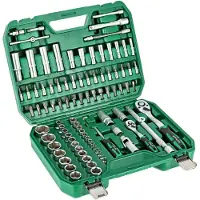 Stalco 94-delige Doppenset 1/2" & 1/4" - Complete Gereedschapskist