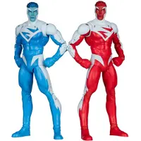 Mcfarlane Toys DC Multiverse actiefiguren, 2-pack: Superman Blue vs. Superman Red (Gold Label), 18 cm