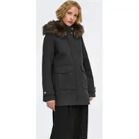 ONLY Onlblake Lange Parka Dames Grijs Xxl