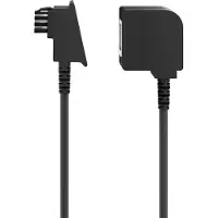 Pro telefoonverlengkabel TAE-F-stekker naar TAE-F-bus 4-pins CCA 6 m