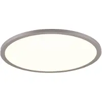 TRIO Plafonniere Yuma Chroom Ø 40cm
