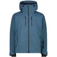 CMP heren ski-jas met capuchon, kleur blauw, maat 54