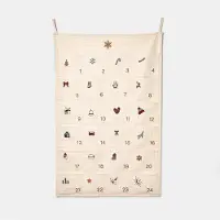 Loberon Adventskalender Minsi bruin/crème