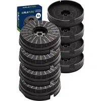 Alapure 4x Koolstoffilter voor Whirlpool 484000008782 / AKB000