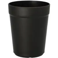 Circulware deksel voor herbruikbare drinkbekers, zwart, 80 mm, 24 stuks
