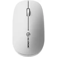 Alogic AMBT4KWH muis Reizen Ambidextrous RF-draadloos + Bluetooth - Wit