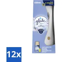 Glade 12 x - Startset Automatische Spray - Pure Clean Linen - 269 ml - Luchtverfrisser - Geur - Huisparfum - - Pure Clean Linen