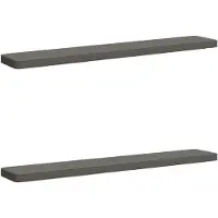 vidaXL 2-delige Bankkussens VUGHT 2 st 100% Polyester Grijs