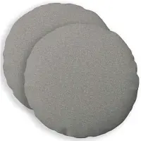 vidaXL Kussensloop 2 st HEERLEN Wolkgrijs Diam. 60 cm Stof