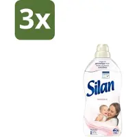 Silan 3 x – Wasverzachter – Sensitive – 1144 ml - Wasverzachter - Gevoelige Huid - Hypoallergene - Huidvriendelijk - Wasgoed Zachtheid
