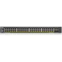 Zyxel XGS1930-52HP Managed L3 Gigabit Ethernet (10/100/1000) Power over Ethernet (PoE) Zwart