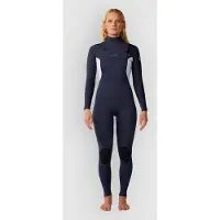 Rip Curl Dawn Patrol 5/4 Mm Gb Dames Wetsuit Van Neopreen Met Lange Mouwen En Rits Op De Borst