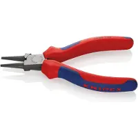 Knipex 22 02 140 Rondbektang Werkplaats Recht Chroom-vanadium elektrostaal 140 mm