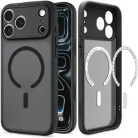 Spigen Ultra Hybrid MagSafe iPhone 18 Pro Hoesje Frost Zwart