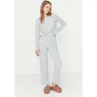 Trendyol Vrouwen Ronde hals Pyjama Set 2 pak