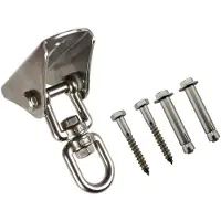 XIVADA Schommelhaak Set - RVS - 9 x 4 x 11 cm - Zilver