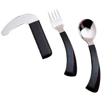 Amefa Able2 - Bestek vork gebogen linkshandig - Handvat 11,4 cm