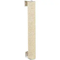 Eyepower 60 cm krabpaal voor katten, geschikt voor wandmontage - krabpaal met sisalstengel