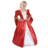 Vegaoo - Middeleeuws prinsessen kostuum voor meisjes