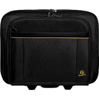 Exacompta Exactive business trolley, voor notebooks tot 15,6'', L 450 x B 255 x H 395 mm, polyester, zwart