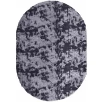 vidaXL Hoogpolig vloerkleed NAVARRA 300x200 cm polyester donkergrijs