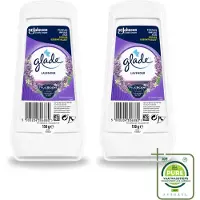 Glade 2 x - Gel - Tranquil Lavender & Aloë - 150 g - Grootverpakking - Vaatwasstrips - Luchtverfrisser - Geur - Ontspanning - Frisheid - Lavendel