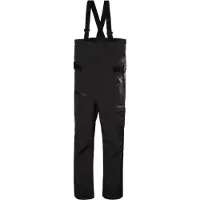 Helly Hansen - Skibroeken - Sogn Bib Shell 2.0 Pant Black voor Unisex van Softshell - Maat M - Zwart