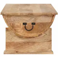 vidaXL Salontafel 88x50x40 cm massief mangohout