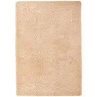 vidaXL Hoogpolig vloerkleed NAVARRA 200x290 cm polyester beige