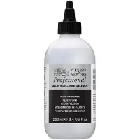 Winsor & Newton 3040937 Professional Acrylic Flow Improver 250ml – acrylmedium voor gelijkmatige kleurvlakken & langere verwerkingstijd