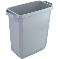 Durable Recyclingcontainer | 60 l H600xB280xD590mm | grijs | zonder deksel geschikt v. levensmiddelen | 1 stuk - 1800496050