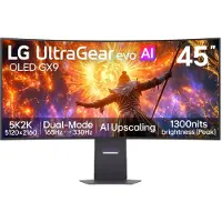 LG Ecran PC Gaming UltraGear evo 45GX950B 45" incurvé 165 Hz 5K2K