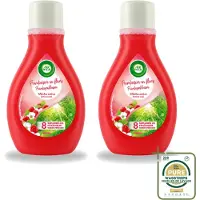 Air Wick 2 x – Luchtverfrisser – Actieve Wiek Framboos & Bloesem – 375 ml - Wasstrips - Luchtverfrisser - Geur - Framboos En Bloesem - Actieve Wiek - Geurverspreiding