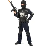Vegaoo - SWAT agent kostuum voor kinderen