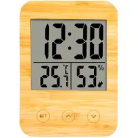 Stil Bamboo Weerklok
