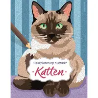Deltas Kleurboek - Kleurplaten op nummer - katten