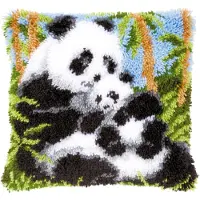 Knooppakket - kussen - panda's