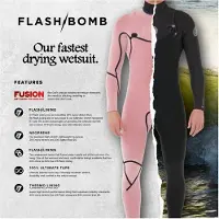 Rip Curl 2026 Heren Flashbomb 5/4mm Met Capuchon Borst Ritssluiting We
